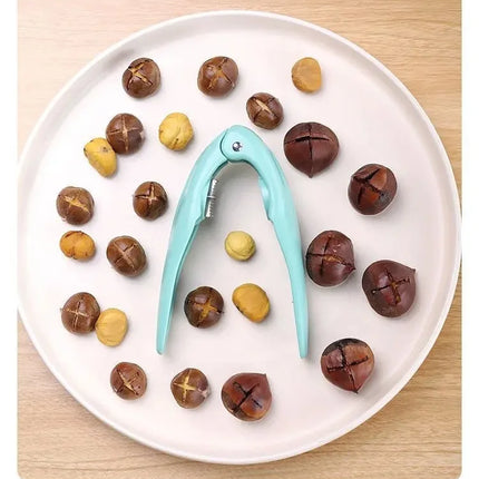 Nuts Sheller Chestnut Clip Walnut Pliers Home Metal Chestnut Sheller Nut Opener Cutter Shelling Kitchen Tools