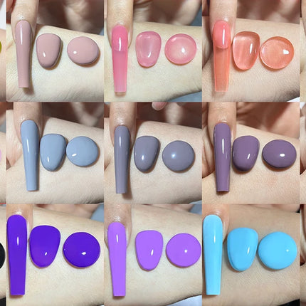 KODI JYJ Tpo Hema Free Gel Nail Polish 12ml Classic Colors Semi-permanent uv Varnish Manicure Environmental Friendly Led Enamel