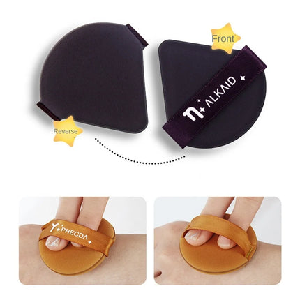 New Hydrophilic polyurethane Round Face Powder Soft Dry and Wet Dual-use Cosmetic Puff Washable Lightweight Makeup Sponge