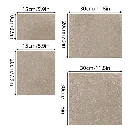 Pink Ironing Paper For Fuse Beads Heat Resistant Ironing Sheet Non Stick Reusable Perler Beads Accessories For DIY Craft Making