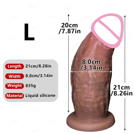 Oversized Anal Plug Dilator Huge Butt Plug Anal Training Expansion Prostate Massager Huge Butt Plugs Sex Toys For Women Men Gay