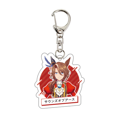 Fans gifts Anime keychains Acrylic Stand Ornaments Uma Musume Pretty Derby Oguri Cap Silence Suzuka Agnes Tachyon Clear Bliss