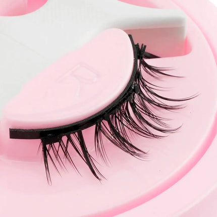 Lanjinglin Magnetic Eyelashes 1 Pair Natural Faux Mink Lashes Reusable False Eyelashes Tweezer Set Eyelash Extension Makeup Tool