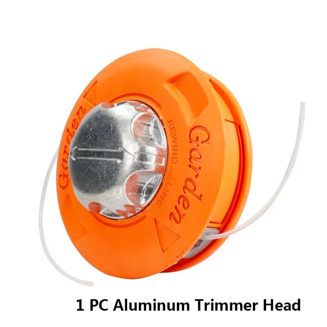 CMCP M10 Aluminum Nylon Brush Mower Bump Spool Grass Trimmer 2 Lines Cutter Head Thread Line String Saw Power Brush Cutter