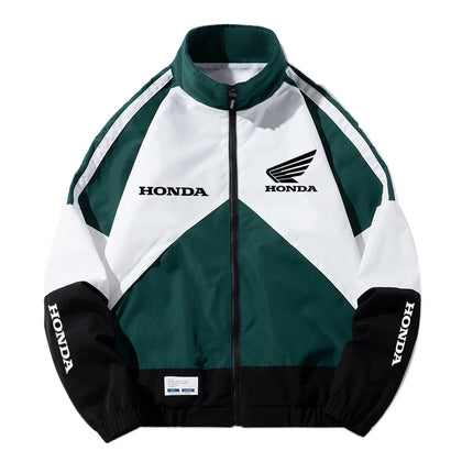 2026 Honda New Men's Jacket - Windproof Coat - Hip-Hop Street Style Jacket - Racing Suit - Women's Zipper Trendy Brand Coat