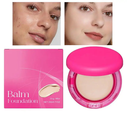 1pcs foundation makeup cream Waterproof Sweatproof Oil Control Full Coverage Foundation Makeup Cream