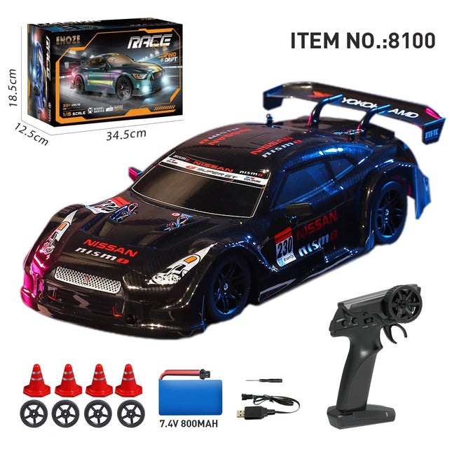 1:16 Scale 4x4 Drift RC Car - High Speed Monster Truck Racing Model Toy for Children & Adults Present