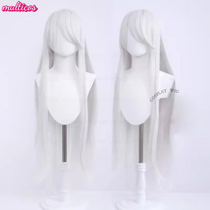 High Quality Anime 100Cm Long Staight Cosplay Wig Black White Red Pink Brown Gold Blue Blonde Purple Heat Resistant Hair Wigs