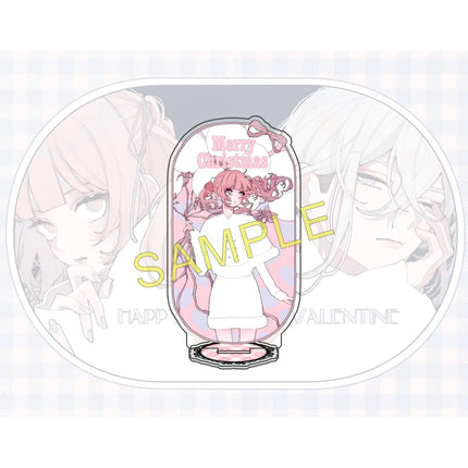 Anime Popular Manga Fall in Love, You False Angels 15cm Acrylic Figure Stand Desktop Decoration Fan Gift Keychain