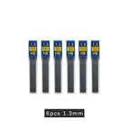 6pcs 1.3mm leads