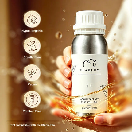TEABLUM 500ML Aromatic Hotel Essential Oil Hotels Home Air Freshener Pure Plant Essential Oil Alcohol Free for Electric Diffuser
