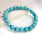 Turquoise Blue / 6mm 18cm
