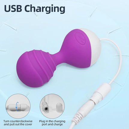 Wireless Remote Control Vaginal Ball Vibrator 10 Speeds Kegel Ball Vibrating Eggs G Spot Stimulator Vibrators Sex Toys for Women