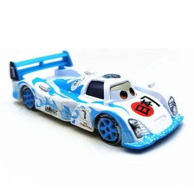 1:55 Pixar Cars Snowflake Edition Longge Rally Cars Holley Alloy Die-Casting Toys Cars Model Kids Toys Christmas Gift