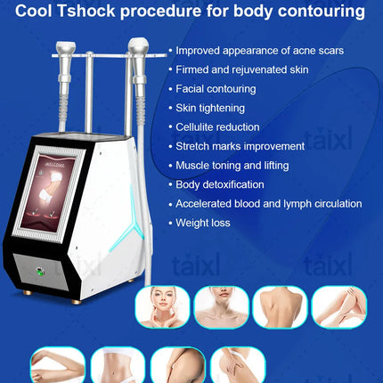 New Tshock Cold and Hot Skin Firming Cryo Facial Portable for Fat Reduction Skin Tightening Body Contouring and Body Slimming