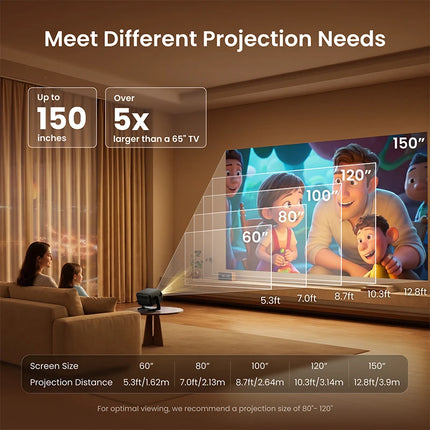 Dangbei N3 Max 4K Projector 1000ISO Lumen Hight Brightness Global Version For Home Theater 60-150 Inch Dolby Vision Beamer