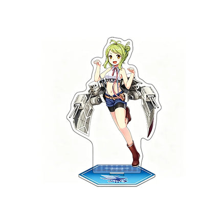 Azur Lane Acrylic Stand Keychain 2026 New Battle Ship Style Enterprise Belfast Takao Sovetsky Soyuz Character Merch