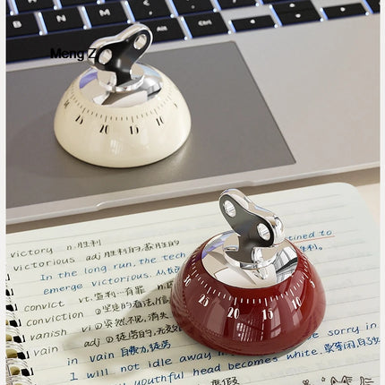 Magnetic Kitchen Timer Manual Countdown Alarm Clock Digital Timer Mechanical Cooking Timer Study Stopwatch Cooking Shower