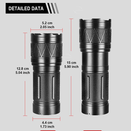 2026 NEW LED Handheld Flashlight Ultra-Bright 780000000LM 15000mAh USB Rechargeable High Strong Power Led Tactical Lantern