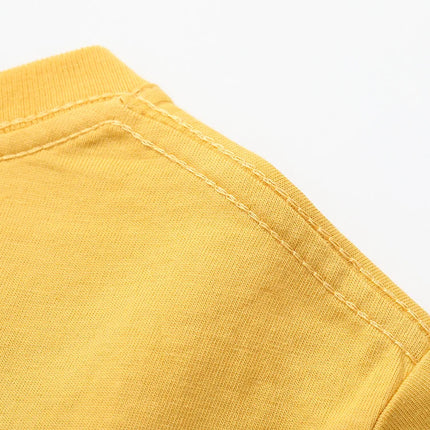 Long Sleeve T-shirt Cotton Solid Boys Girls Active T-shirts Tops Undershirts Children Basic Tee 1-16 Years