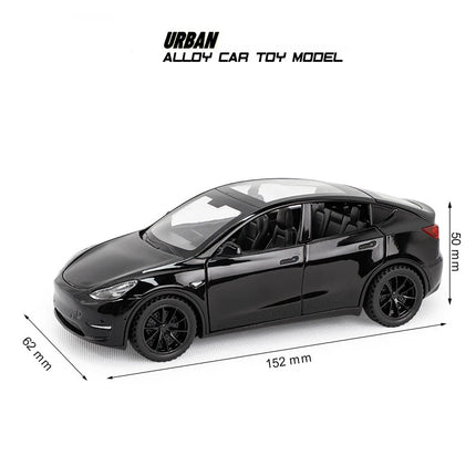 1:32 Model Y Alloy Car Model Diecast Metal Car Model Simulation Sound and Light Collection Childrens Toys Gift A963