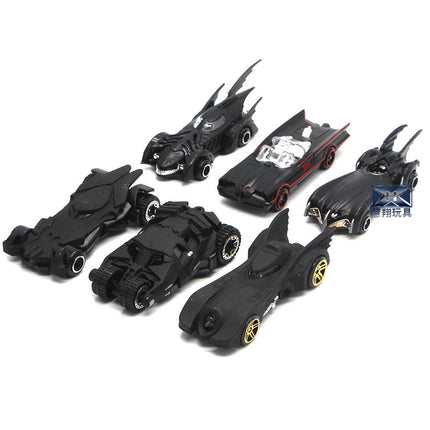 1:64 Batmobile Alloy Set Model 6th Generation Chariot Car Diecast Alloy Car Model Collectible