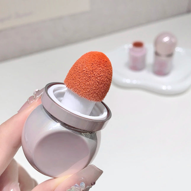 SHAQINUO Light Blush Liquid Moisturizing Mirror Vitality Moisturizing Whitening Brightening Natural Rouge