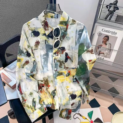 Blouse Fashion T Shirt Woman Casual Summer Tees Streetwear Print Tshirt Autumn Shirts for Women Clothes Vintage T-Shirts Y2k Top