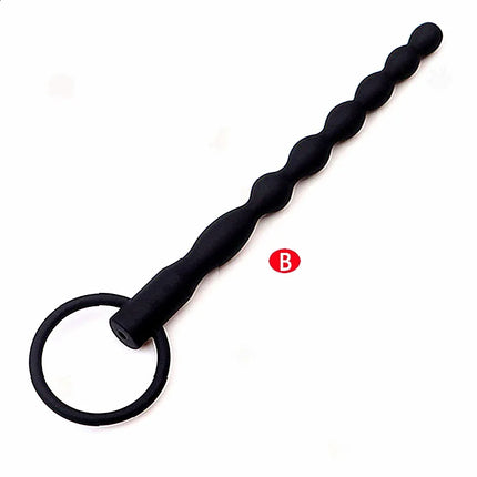 Hollow Silicone Urethral Plug Sound For Prostate Massage And Urethra Dilation As Mens Masturbator With Urethral Stimulator