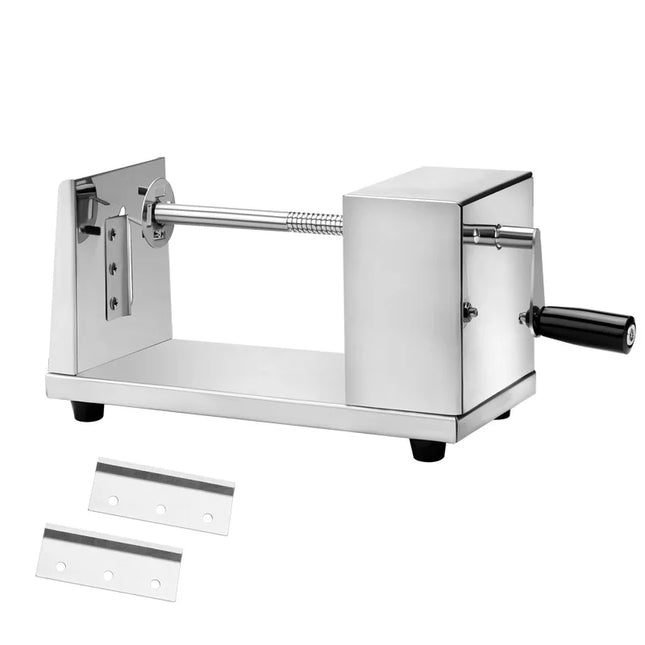 LMETJMA Manual Tornado Potato Spiral Cutter Twisted Potato Slicer Spiral Potato Cutter French Fry Potato Tornado Twister JT309