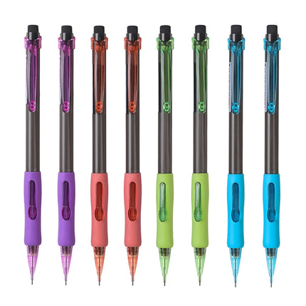 8Pcs/Set 0.5/0.7/0.9mm Plastic Mechanical Pencil Smooth Writing Drawing Automatic Pencil Office School Stationery Supplies