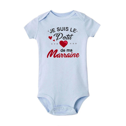 I Have The Best Godmother In The World Newborn Baby Bodysuits Funny Summer Short Sleeve Infant Rompers Body Boys Girls Jumpsuits