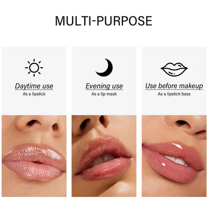 Moisturizing Lip Balm Nourishes Peptide Moisturizes Lightened Remove Dead Skin Lip Lines Anti-chapping Caramel Lip Care Gel