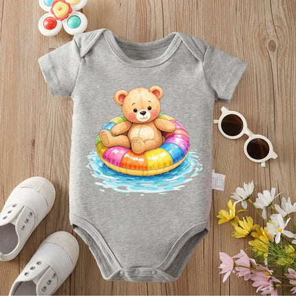 100% Cotton Bodysuit Cute Baby Bear/ I Like Nature Onesie Comfortable Cloths for Baby Jumpsuit for 0 To 12 Months Newborn