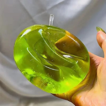 Green Apple Squeeze Toys Stress Relief Vent Fidget Toys Plasticity Squeeze Toy Relaxing Gift for Friends