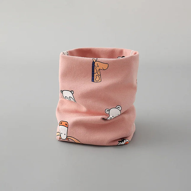 0-12years Winter Kids Scarf Cotton Children Warmer Neck Scarf Baby Neckerchief Cute Scarf Soft Neck Collar Children´s Scarves
