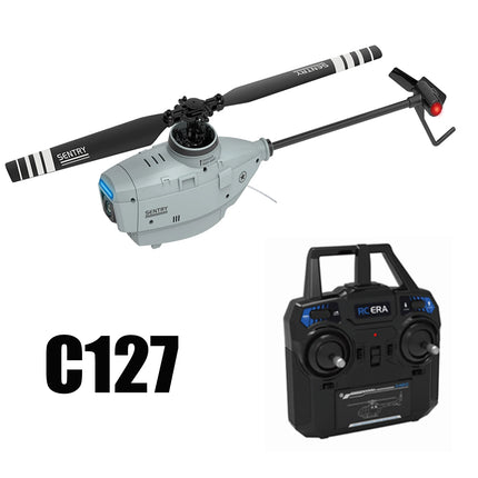 RC ERA C127AI C127 C128 2.4G 6-Axis Gyro Stabilized Flybarless Professional RC Helicopter 4ch Remote Control Aicraft for Adult