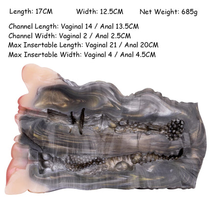 NNSX Lifelike Tiger Butt Soft Silicone Male Masturbator Pocket Pussy Onahole Artificial Vagina Stroker Sex Toys For Men 18+