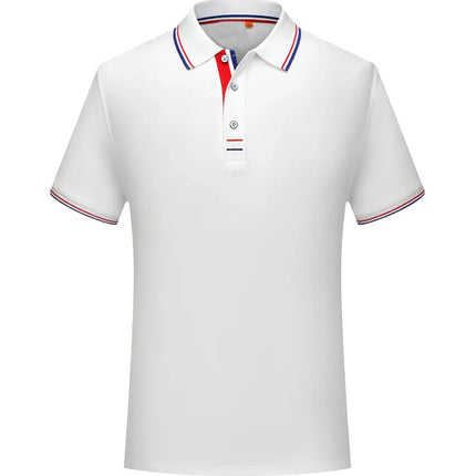 Polo Shirts Casual Solid Color New Summer Fashion Brand Men Hot Selling Clothing Breathable Lapel 8 Colors T-Shirt