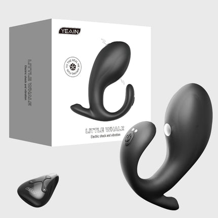 Powerful Wearable Anal Butt Plug Vibrator 12 Vibration 7 Electric Shock Butt Plug With Wireless Remote Sex Toys for Men Women