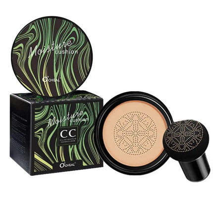 BB Air Cushion Foundation Mushroom Head C C Cream Concealer Whitening Makeup Waterproof Cosmetics Brighten Face Base Tone