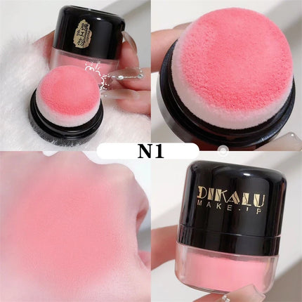 DIKALU Soft Face Blusher Powder Cheek Rouge Nourishing Nude Makeup Oil Control Brightening Complexion Repair Makeup Cosmetics
