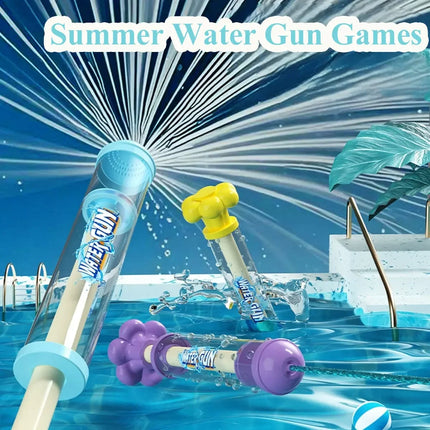 1/2PCS Spray Toy Pull-Back Water Gun Outdoor Splash Games for Pool Lawn Activities Summer Interactive Beach Gift