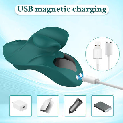 Vibrator Magic Wand Female Clitoris Ctimulator Massager Finger Vibrator Sex Machine Vibrator Masturbation Tool for Women  Couple