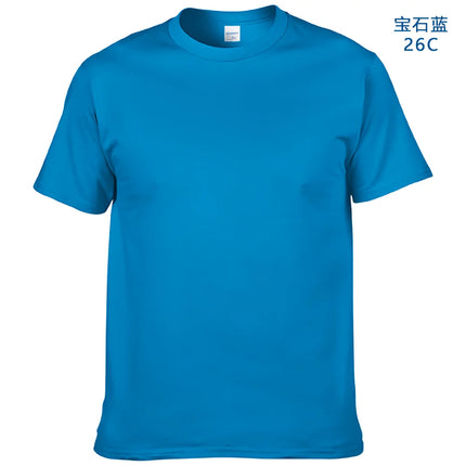 Customize Kid's Top Tee 100% Cotton T-shirts Your Own Design Brand Logo Printing Clothing Custom Crewneck T-Shirts For Children