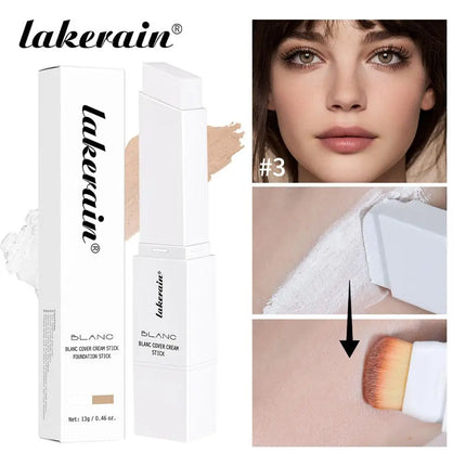 Three Models 2-in-1 Color-Changing Foundation Stick Multifunctional Foundation Liquid Lightweight Moisturizing Brightening
