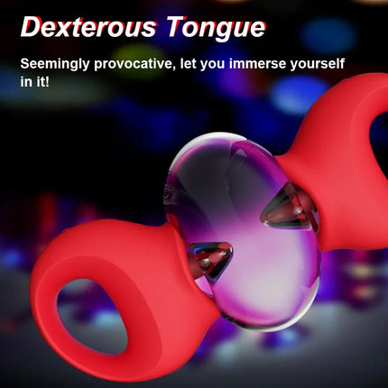 Swing Tongue Licking Vibrator for Women Powerful Oral Nipple Clitoris Stimulator Masturbator Sex Toys for Female Adults Goods