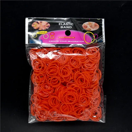New Loom Rubber Bands Bracelet for Kids or Hair Rainbow Rubber Loom Bands Make Woven Bracelet DIY Craft Toys Christmas Gift