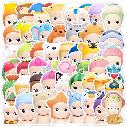 10/30/50PCS Sonny Angel Cartoon Cute Sticker DIY Phone Laptop Luggage Skateboard Graffiti Decals Fun for Kid
