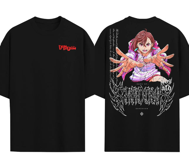 Dandadan Season 2 Tee Shirt Women Men Anime Manga Evil Eye Graphic T-shirt Streetwear Cotton High Quality Female Male Clothing